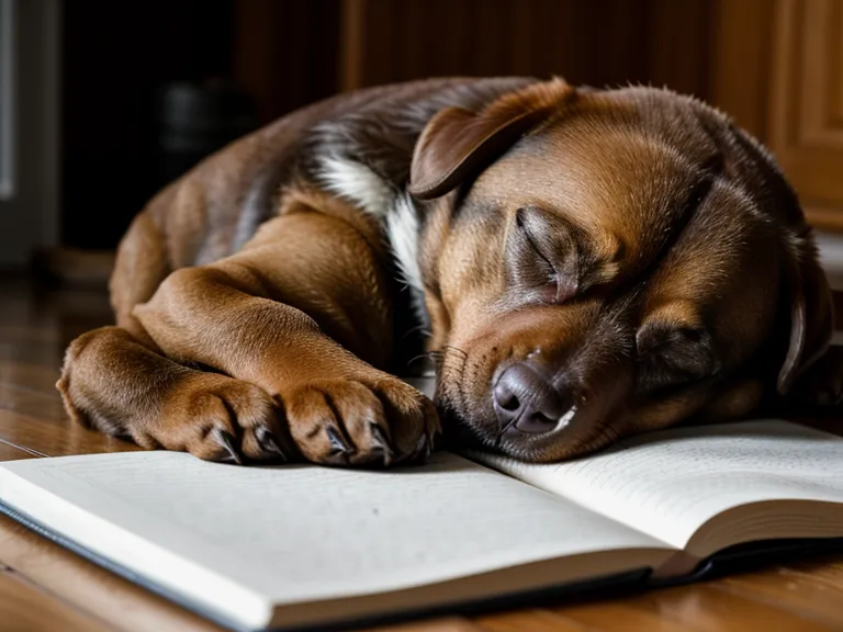 Cuaderno de apuntes de anatomía canina básica en una sesión de estudio nocturno del curso auxiliar veterinaria.