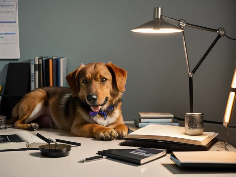 Estudiando en casa el curso técnico auxiliar en clínicas veterinarias para entender la salud canina