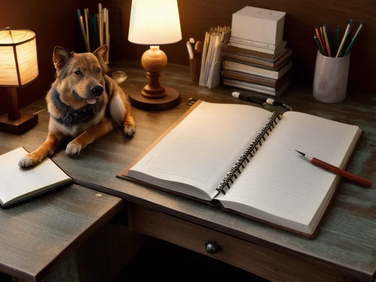 Apuntes de autoaprendizaje veterinario sobre la anatomía del carpo canino en un cuaderno de estudio