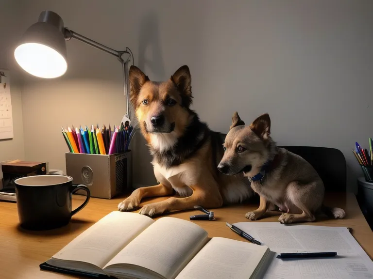 Manos revisando con cuidado la zona del músculo trapecio de un perro durante un ejercicio de movilidad canina en casa